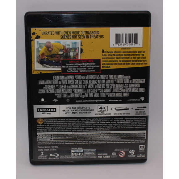 Central Intelligence (4K Ultra HD + Blu-ray) - Picture 2 of 5